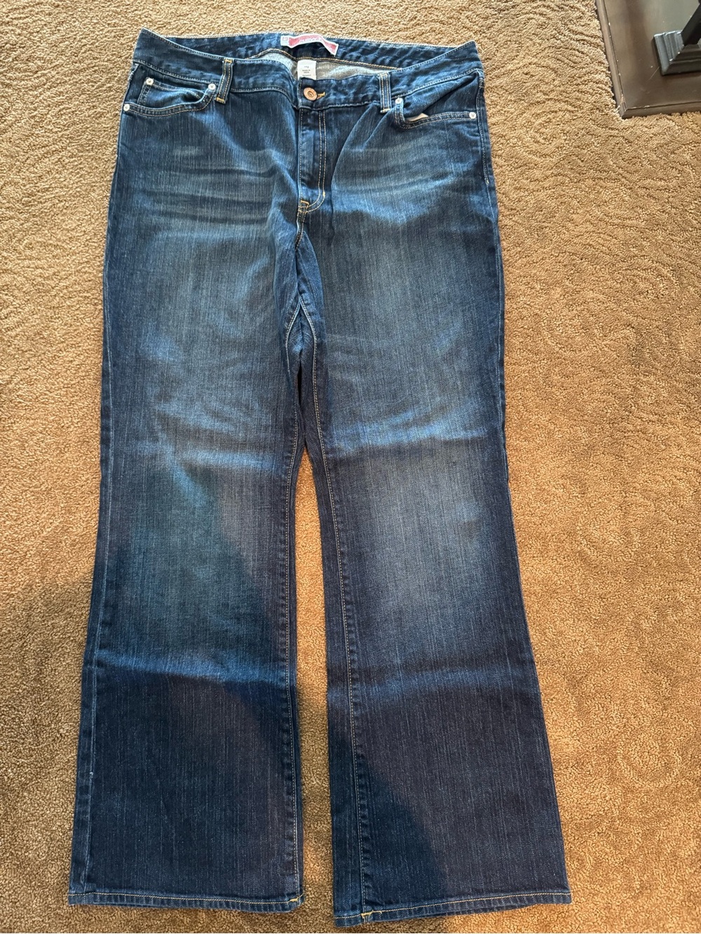 Gap Curvy Flare Dark Blue Women's Jeans